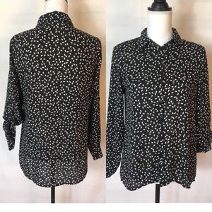 Cotton On Poppy Dandelion Long Sleeve  Blouse